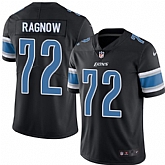 Nike Men & Women & Youth Lions 72 Frank Ragnow Black Color Rush Limited Jersey,baseball caps,new era cap wholesale,wholesale hats